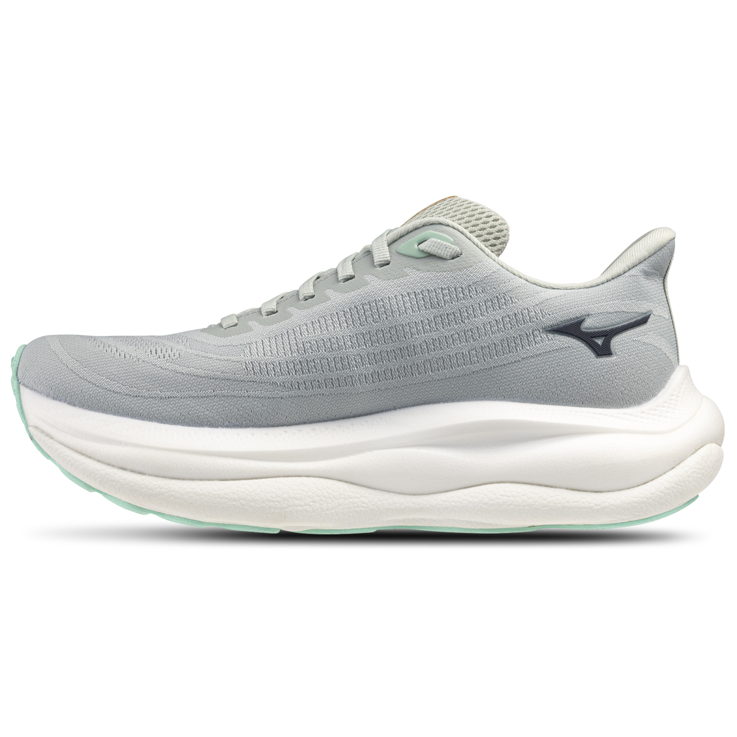 Mizuno Wave Sky 9 Wide - Women's - Mercury/Baritone Blue