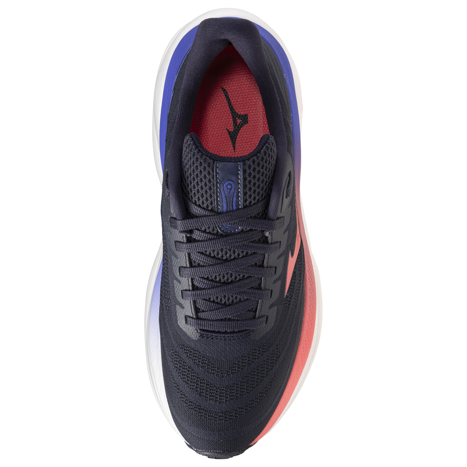 Mizuno Wave Sky 9 Wide - Women's - Odyssey Grey/Striking Coral