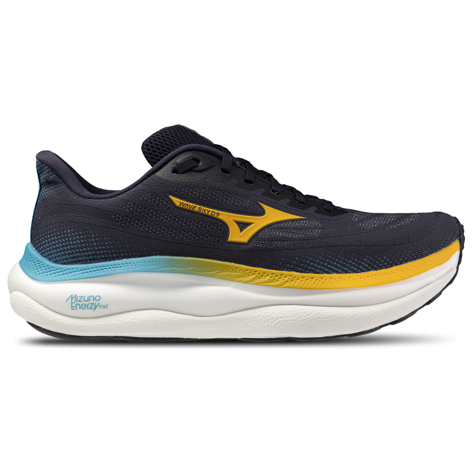 Mizuno Wave Sky 9 - Men's - Baritone Blue/Citrus