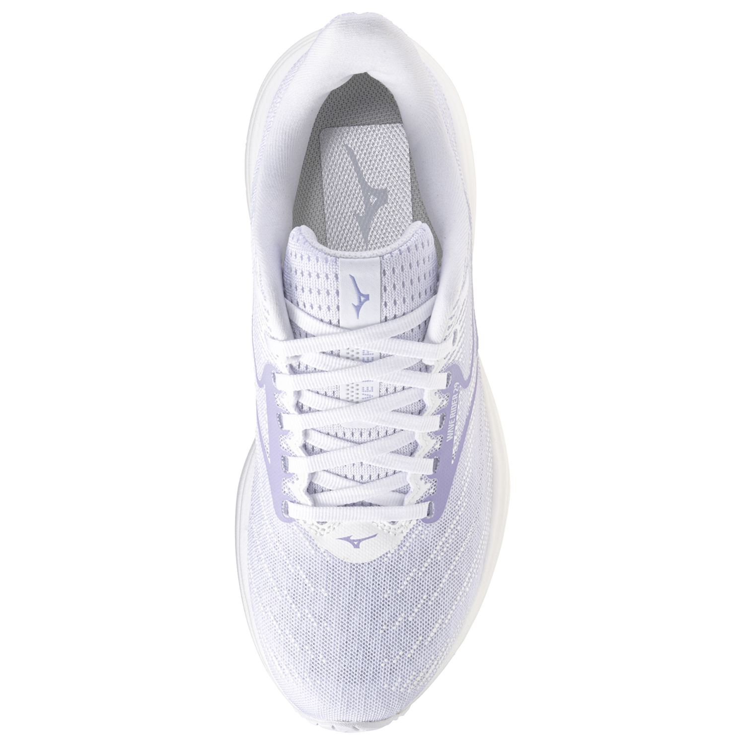 Mizuno Wave Rider 29 Wide - Women's - White/Icelandic Blue