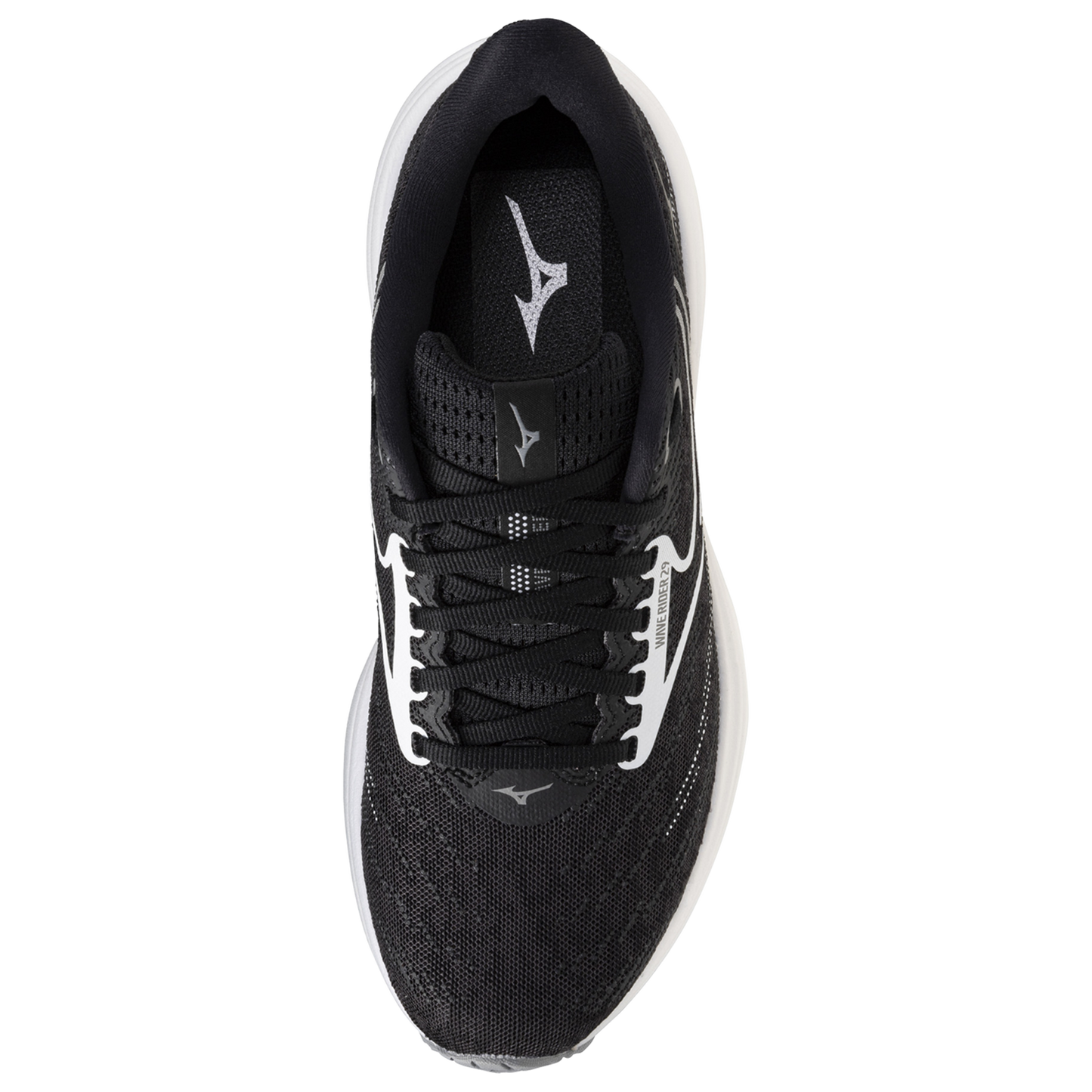 Mizuno Wave Rider 29 Wide - Women's - Black Sand/White