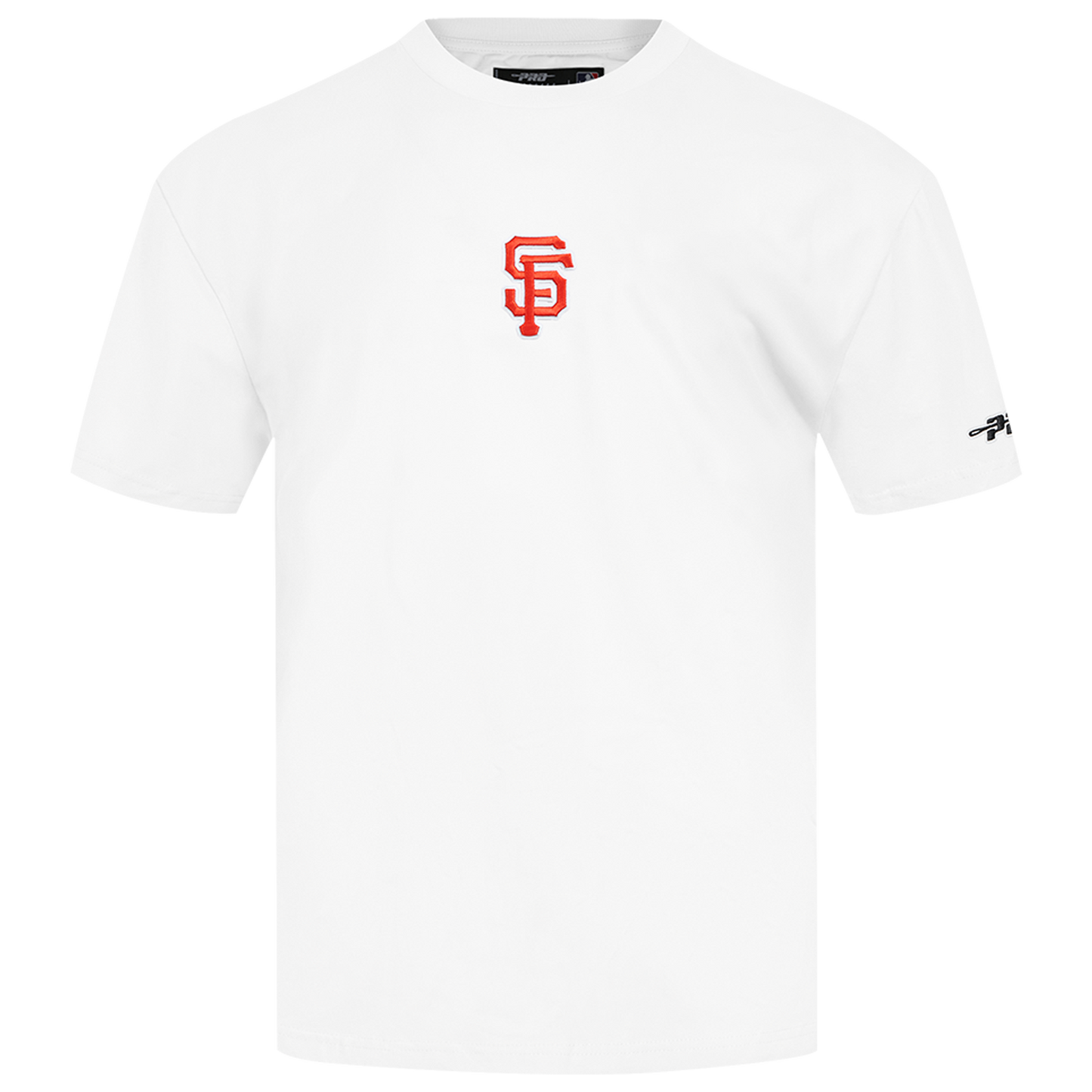 Pro Standard Giants Classic DS T-Shirt - Men's - White/Orange