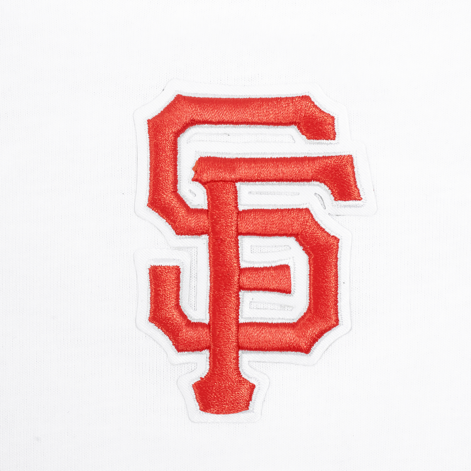 Pro Standard Giants Classic DS T-Shirt - Men's - White/Orange