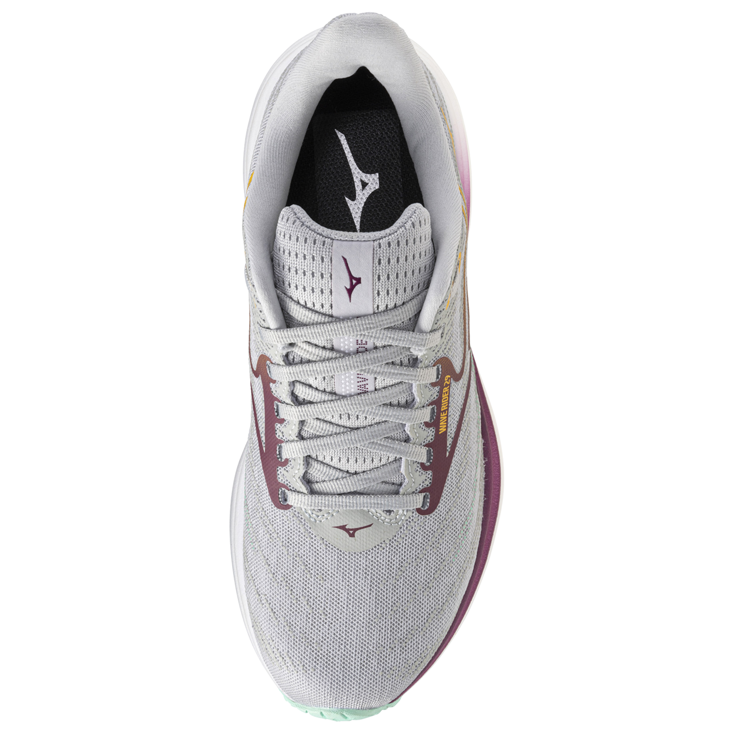 Mizuno Wave Rider 29 Wide - Women's - Harbor Mist/Dark Purple