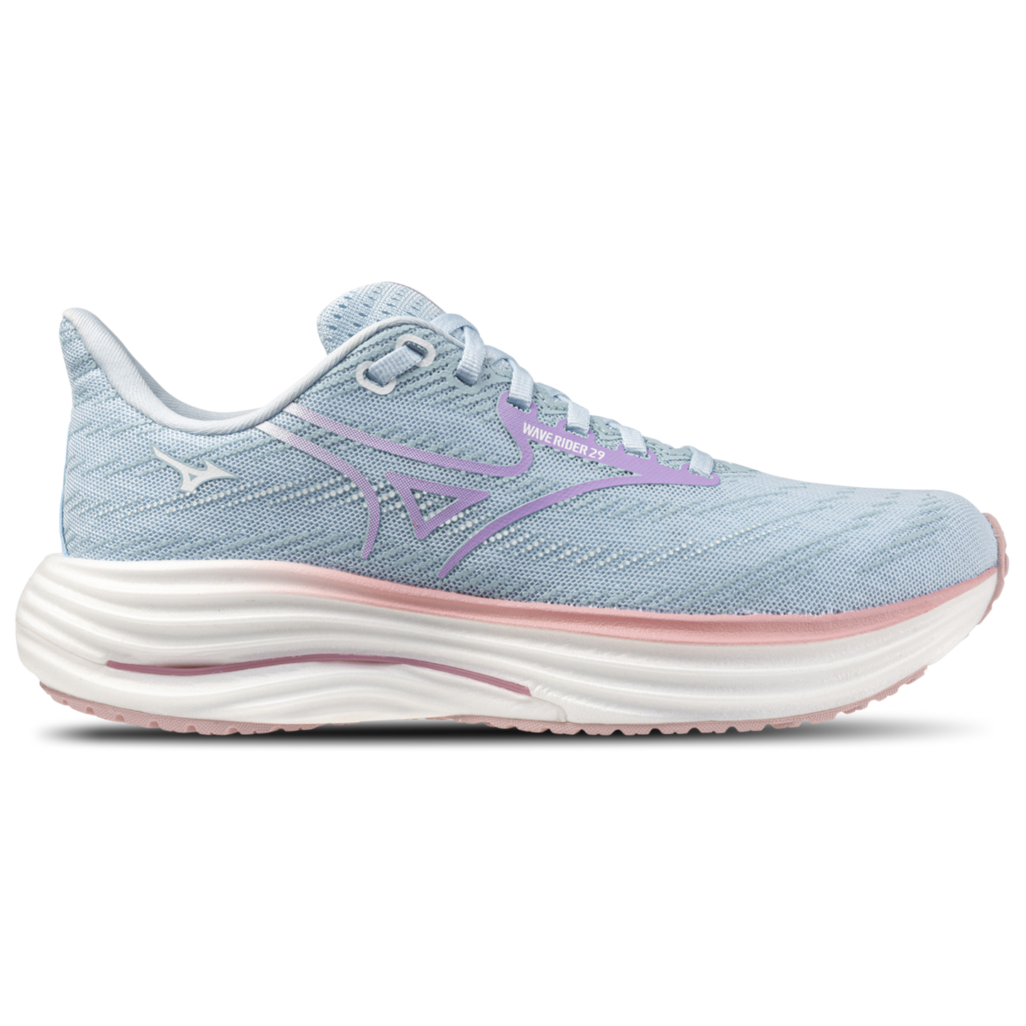 Mizuno Wave Rider 29 Wide - Women's - Nantucket Breeze/Orchid Petal