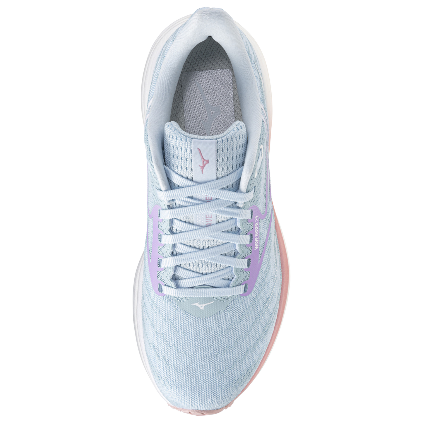 Mizuno Wave Rider 29 Wide - Women's - Nantucket Breeze/Orchid Petal