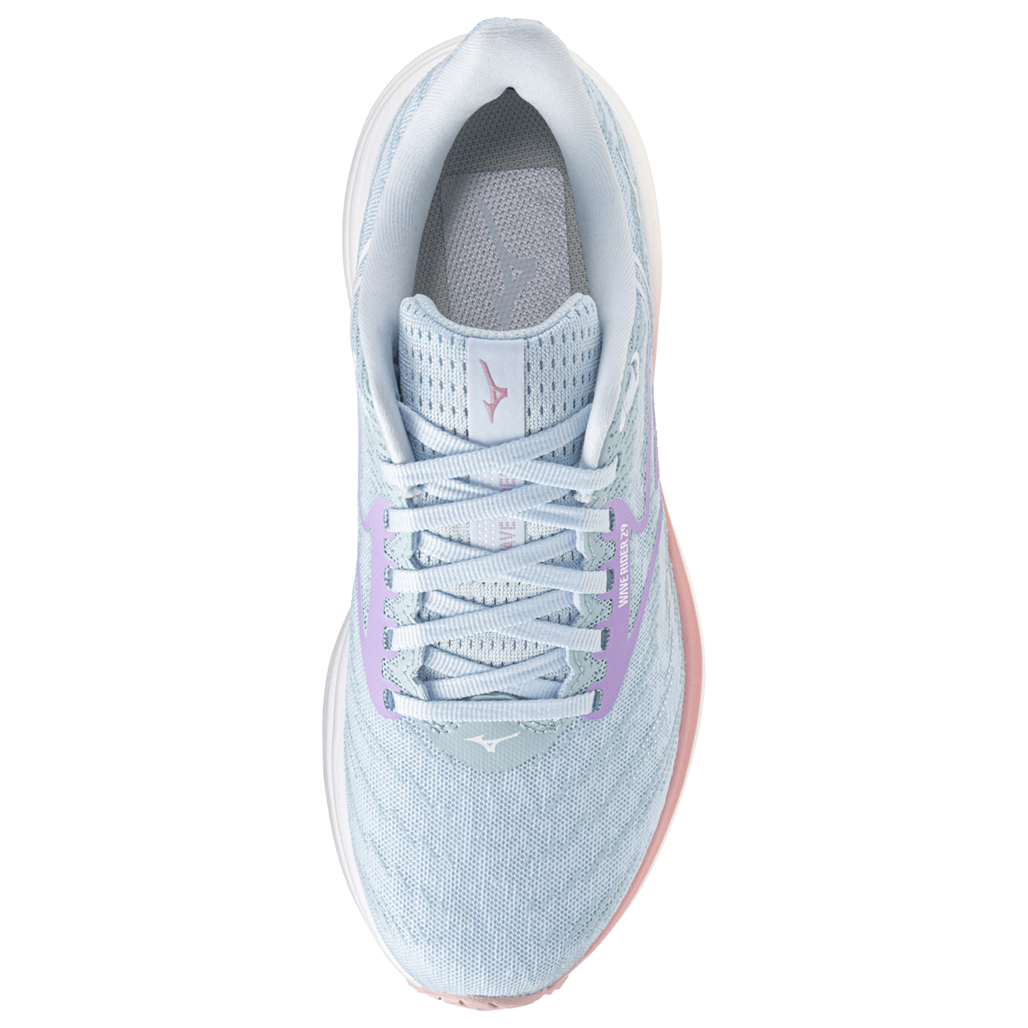 Mizuno Wave Rider 29 Wide - Women's - Nantucket Breeze/Orchid Petal