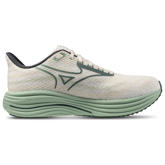 Mizuno Wave Rider 29 Wide - Men's - White/Bistro Green