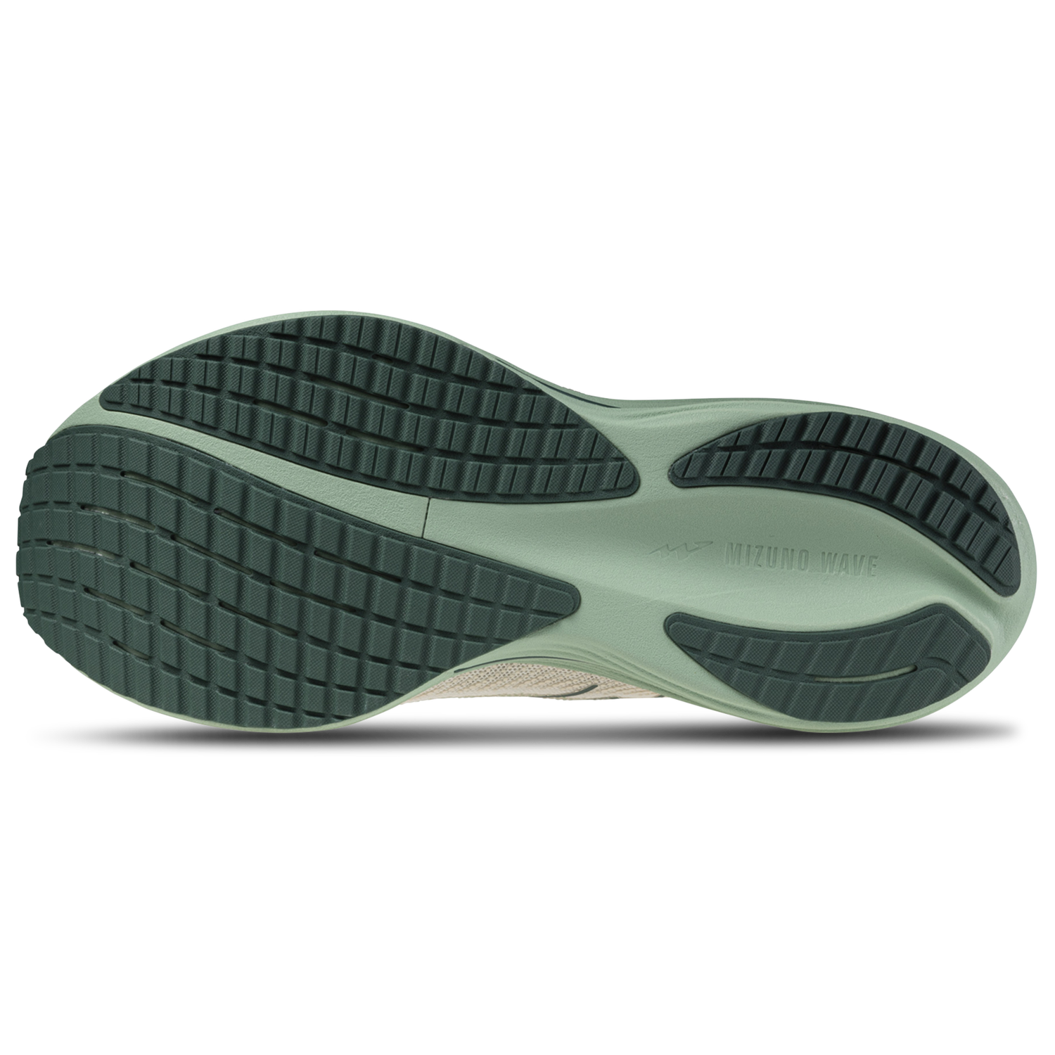 Mizuno Wave Rider 29 Wide - Men's - White/Bistro Green