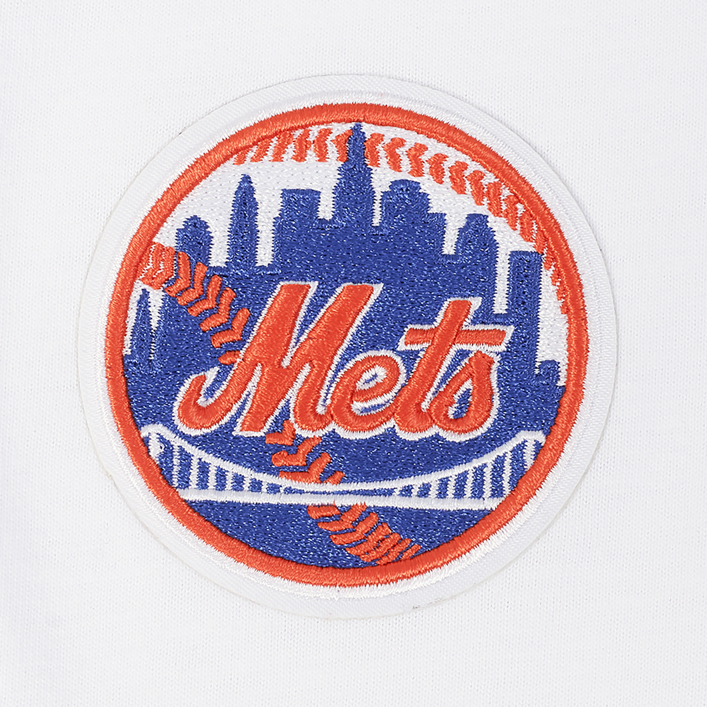 Pro Standard Mets Classic DS T-Shirt - Men's - White/Orange