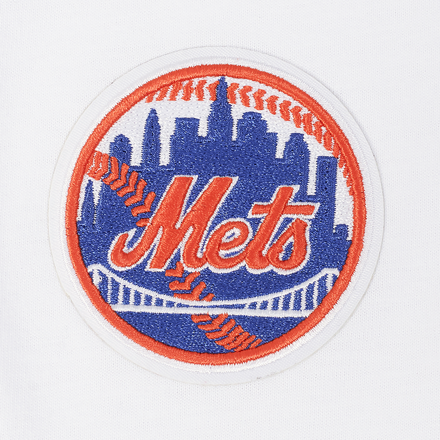 Pro Standard Mets Classic DS T-Shirt - Men's - White/Orange