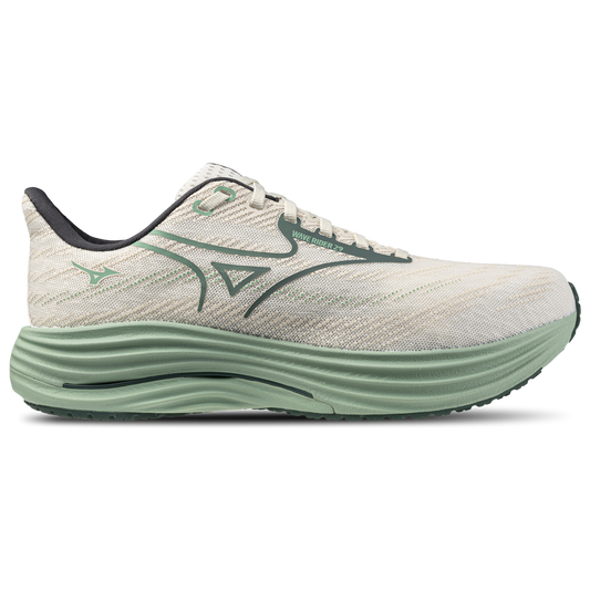 Mizuno Wave Rider 29 - Men's - White/Bistro Green