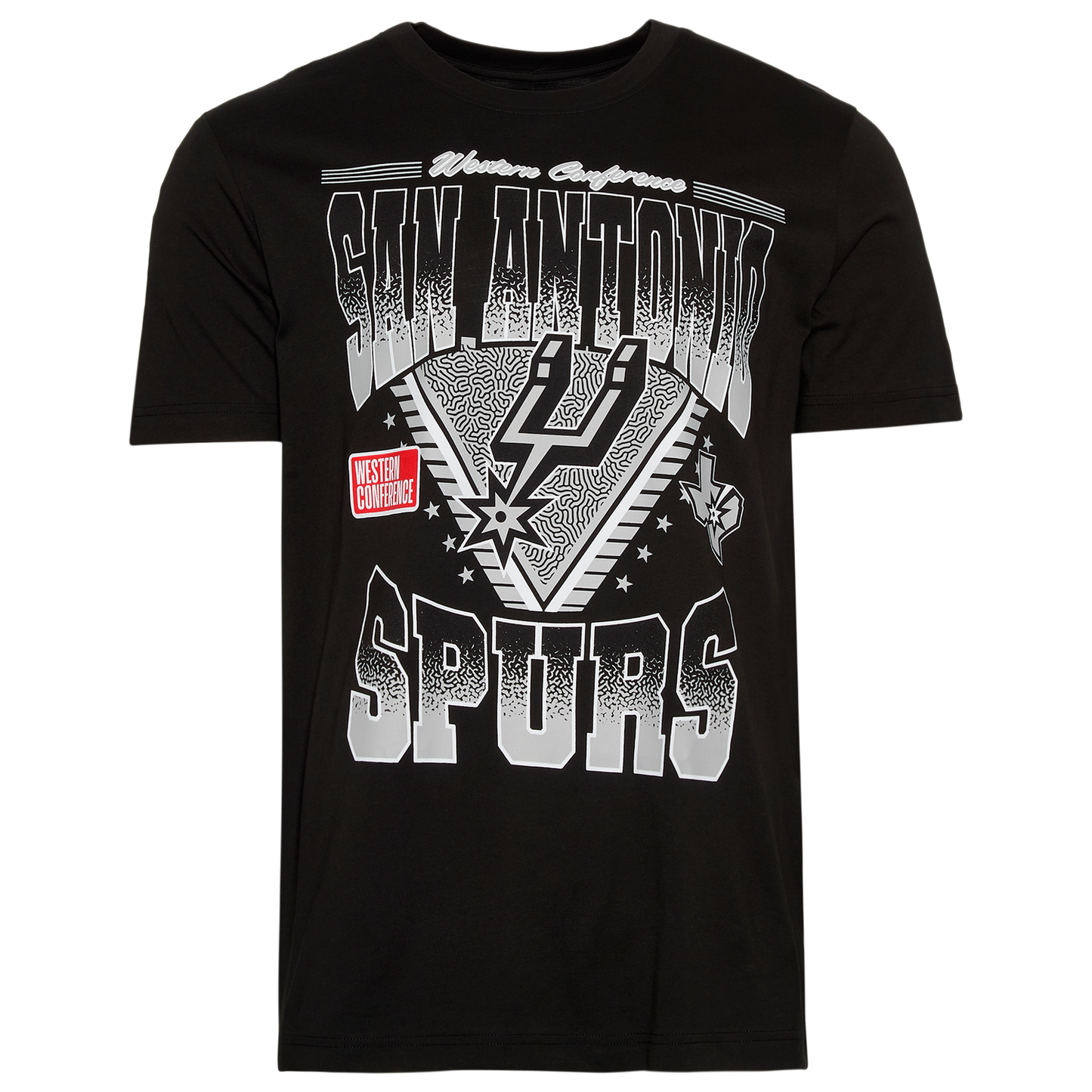 New Era Spurs Short Sleeve T-Shirt - Men's - Black