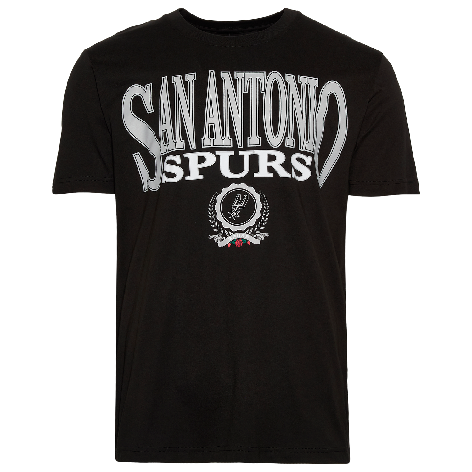 New Era Spurs Short Sleeve T-Shirt - Men's - Black (15387869)