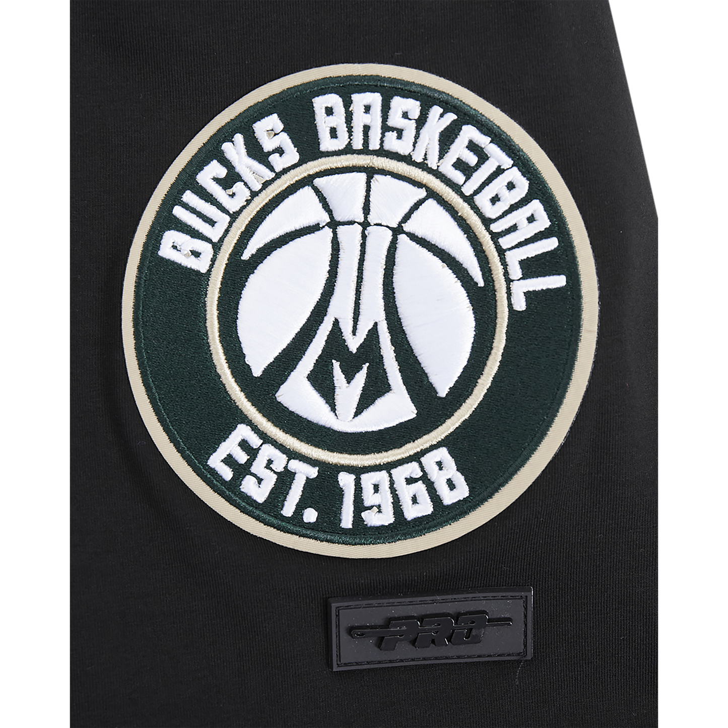 Pro Standard BUCKS SCRIPT TAIL SJ TEE - Men's - Black