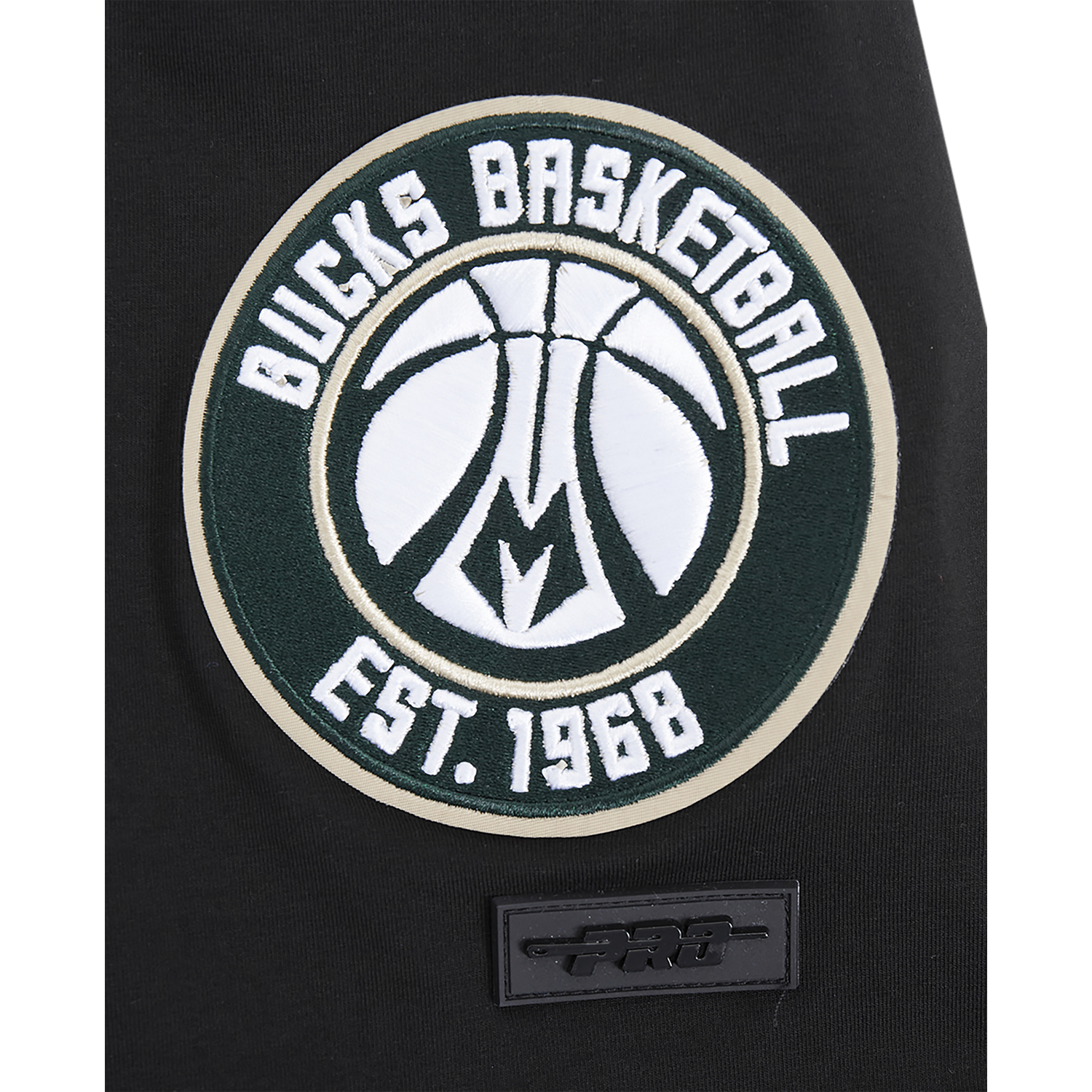 Pro Standard BUCKS SCRIPT TAIL SJ TEE - Men's - Black