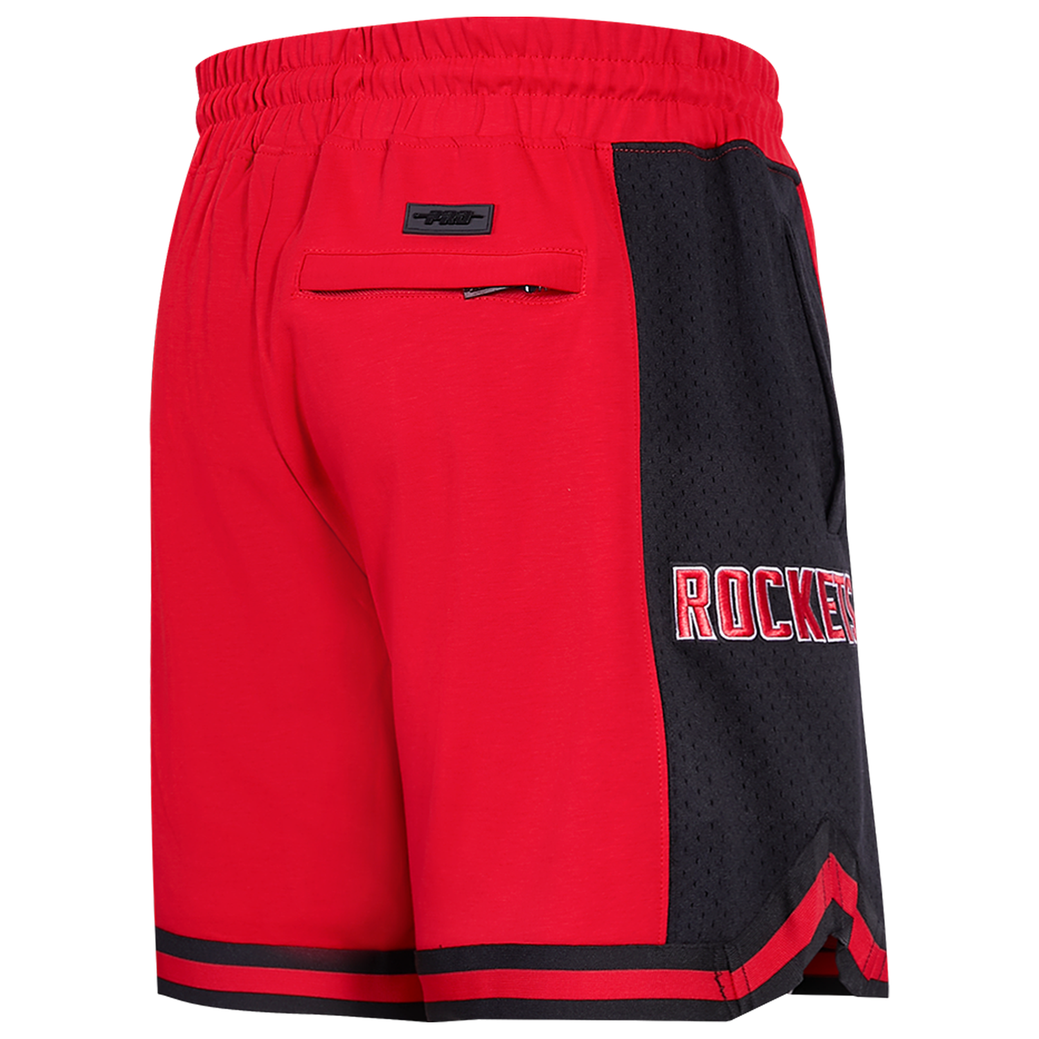 Pro Standard ROCKETS SCRIPT TAIL DK 2.0 SHORT - Men's - Black/Red