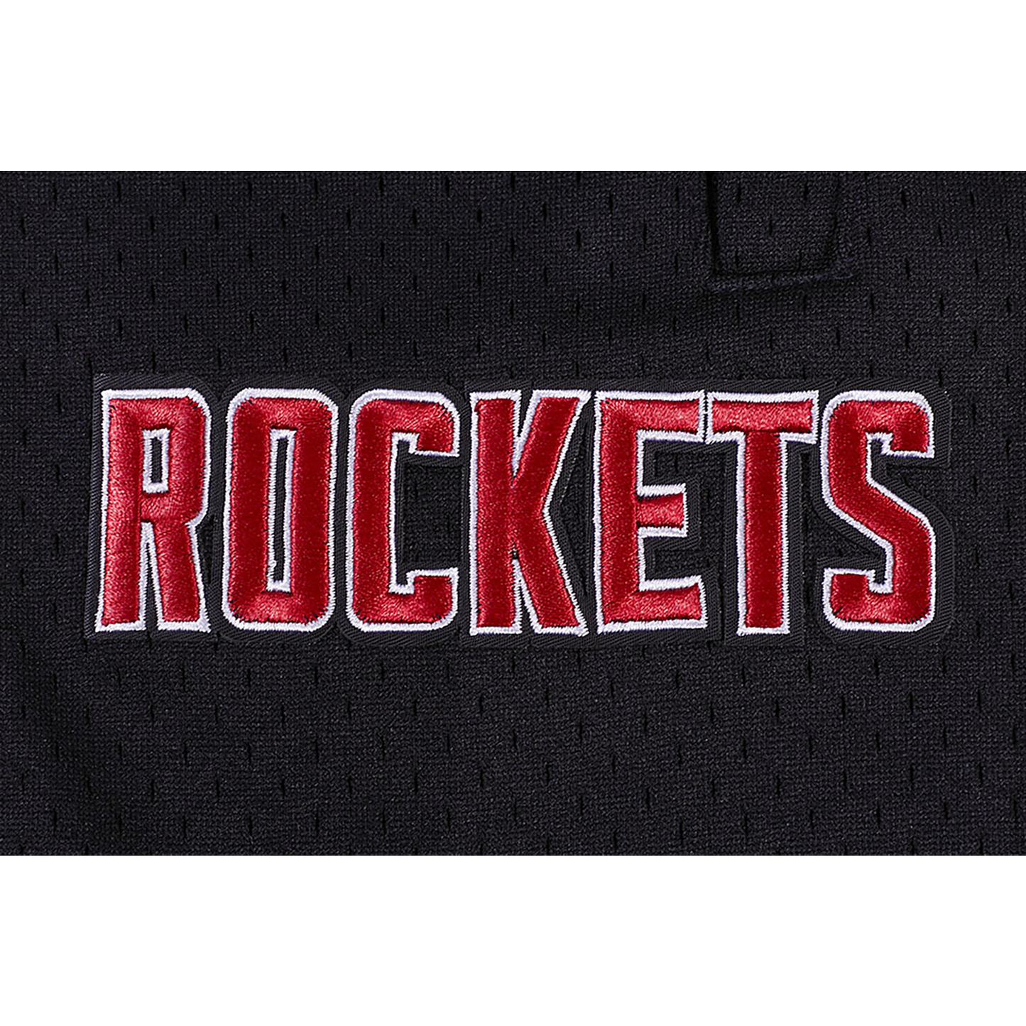 Pro Standard ROCKETS SCRIPT TAIL DK 2.0 SHORT - Men's - Black/Red