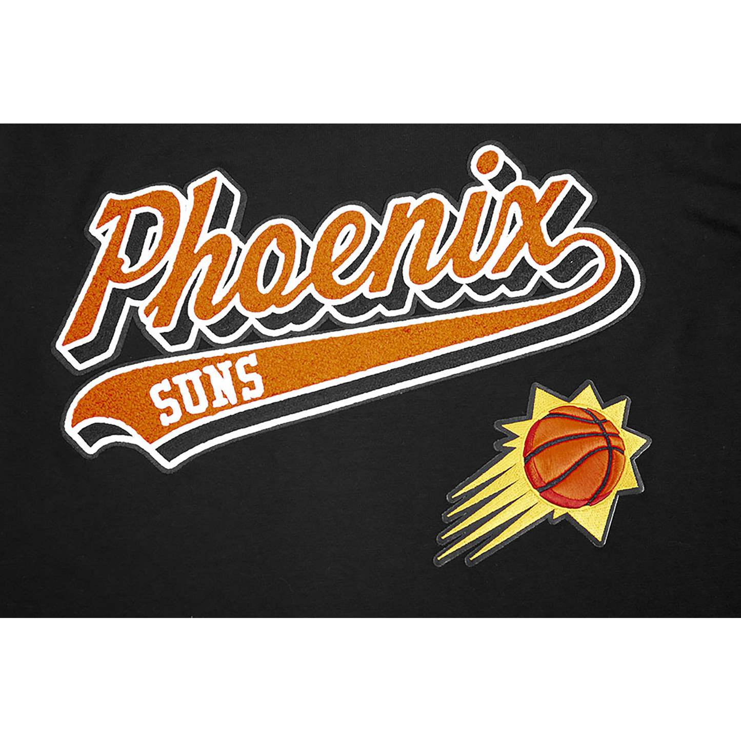 Pro Standard Suns Script Tail T-Shirt - Men's - Black
