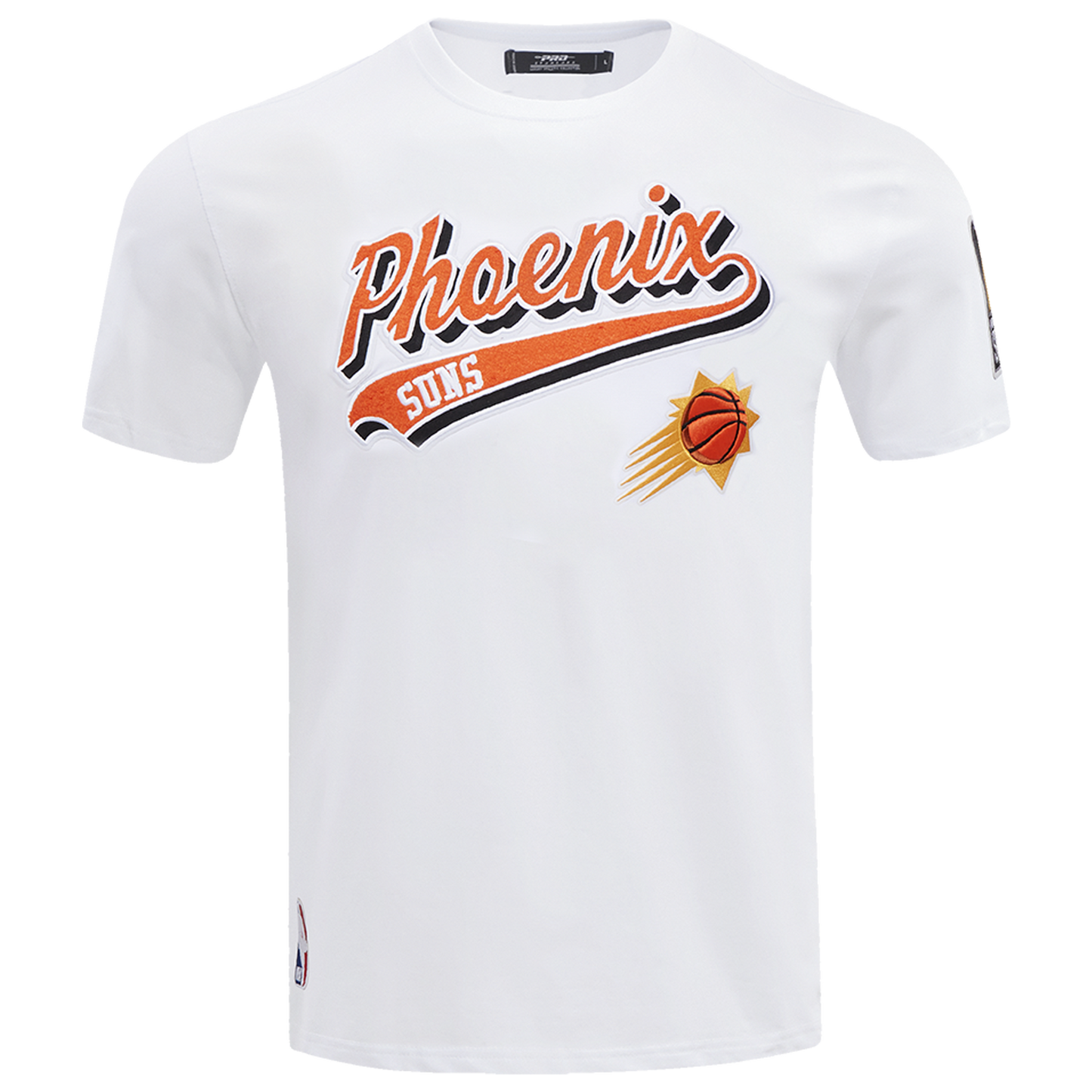 Pro Standard Suns Script Tail T-Shirt - Men's - White
