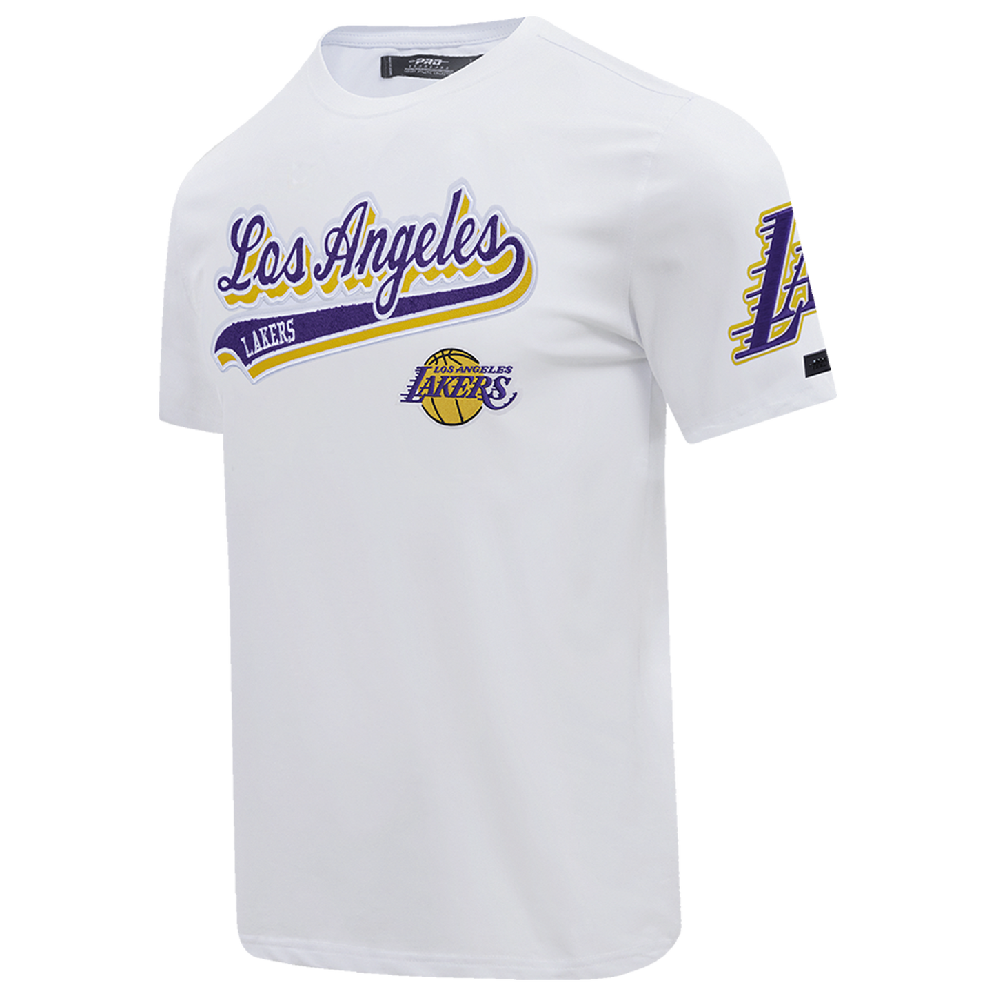 Pro Standard LAKERS SCRIPT TAIL SJ TEE - Men's - White