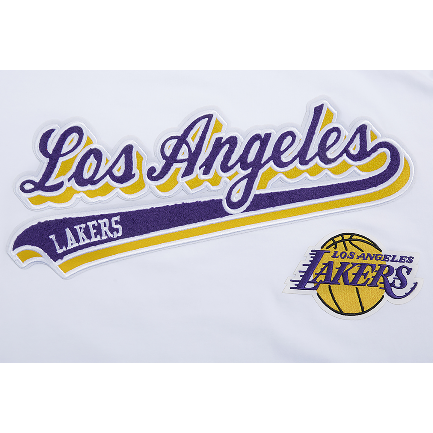 Pro Standard LAKERS SCRIPT TAIL SJ TEE - Men's - White