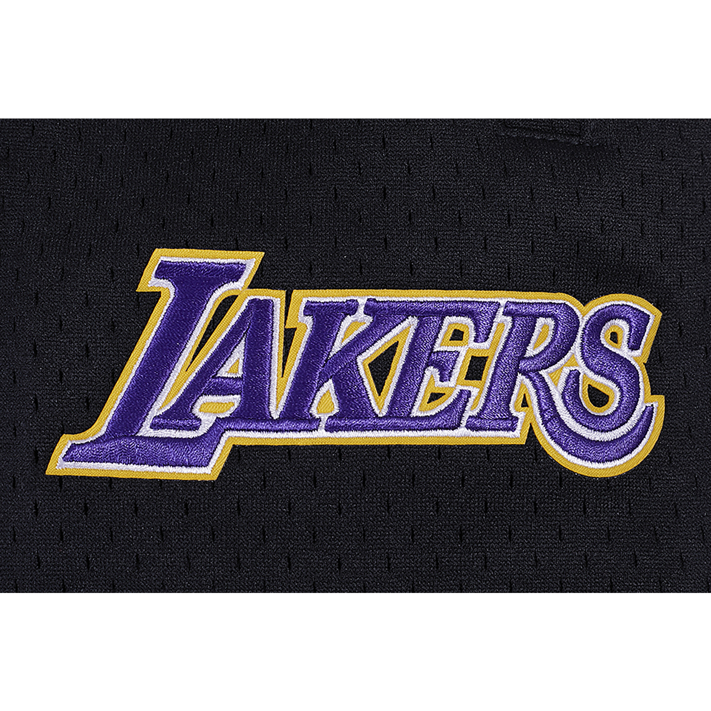 Pro Standard LAKERS SCRIPT TAIL DK 2.0 SHORT - Men's - White/Black