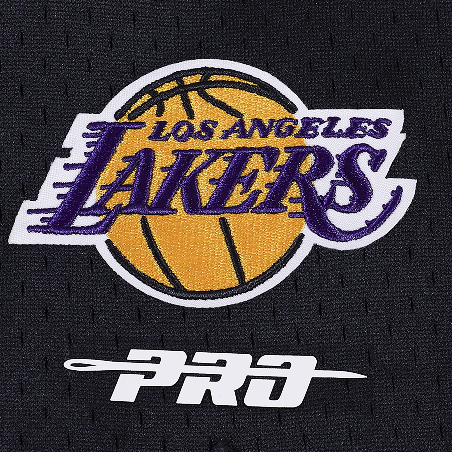 Pro Standard LAKERS SCRIPT TAIL DK 2.0 SHORT - Men's - White/Black