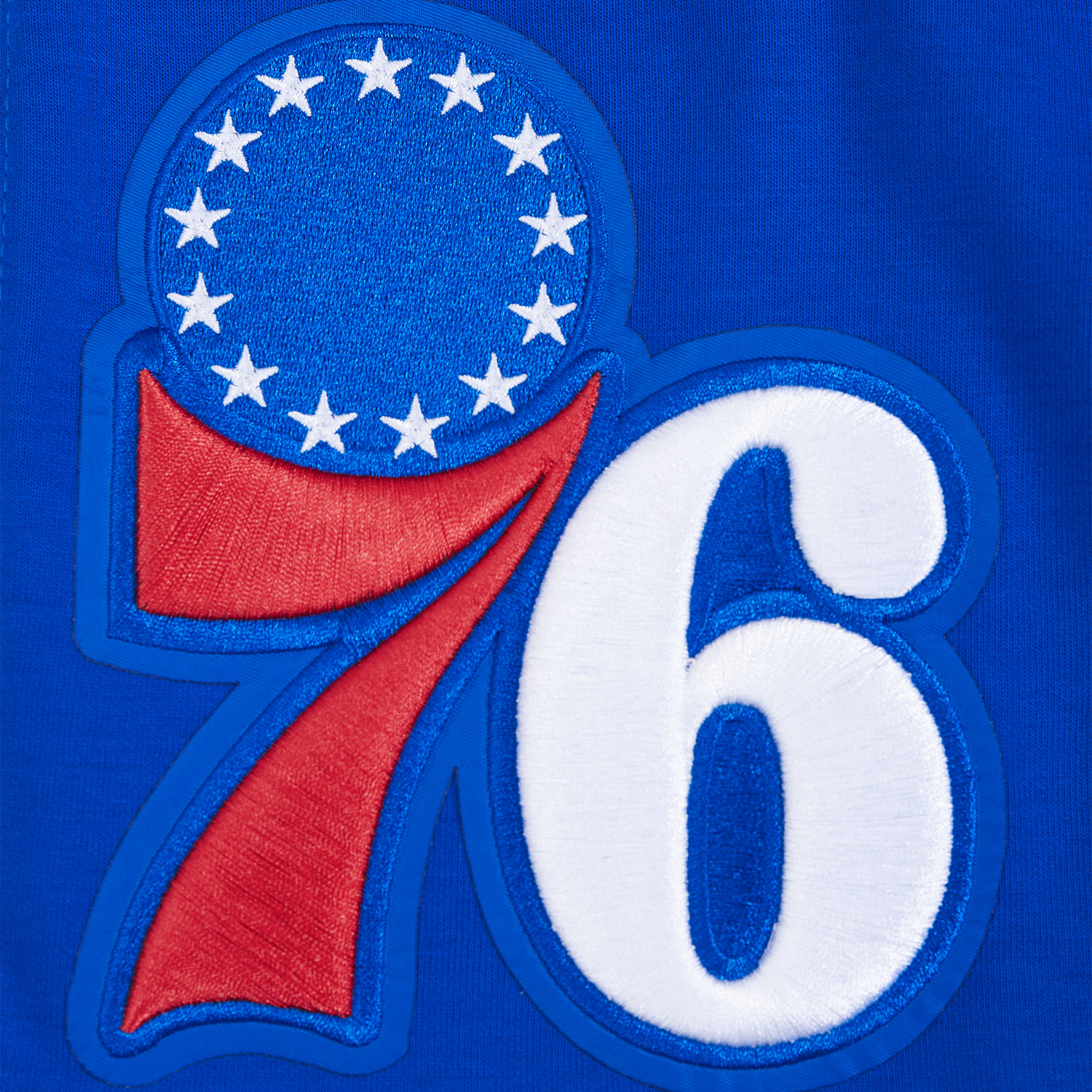 Pro Standard 76ERS SCRIPT TAIL DK 2.0 SHORT - Men's - Royal Blue/Red