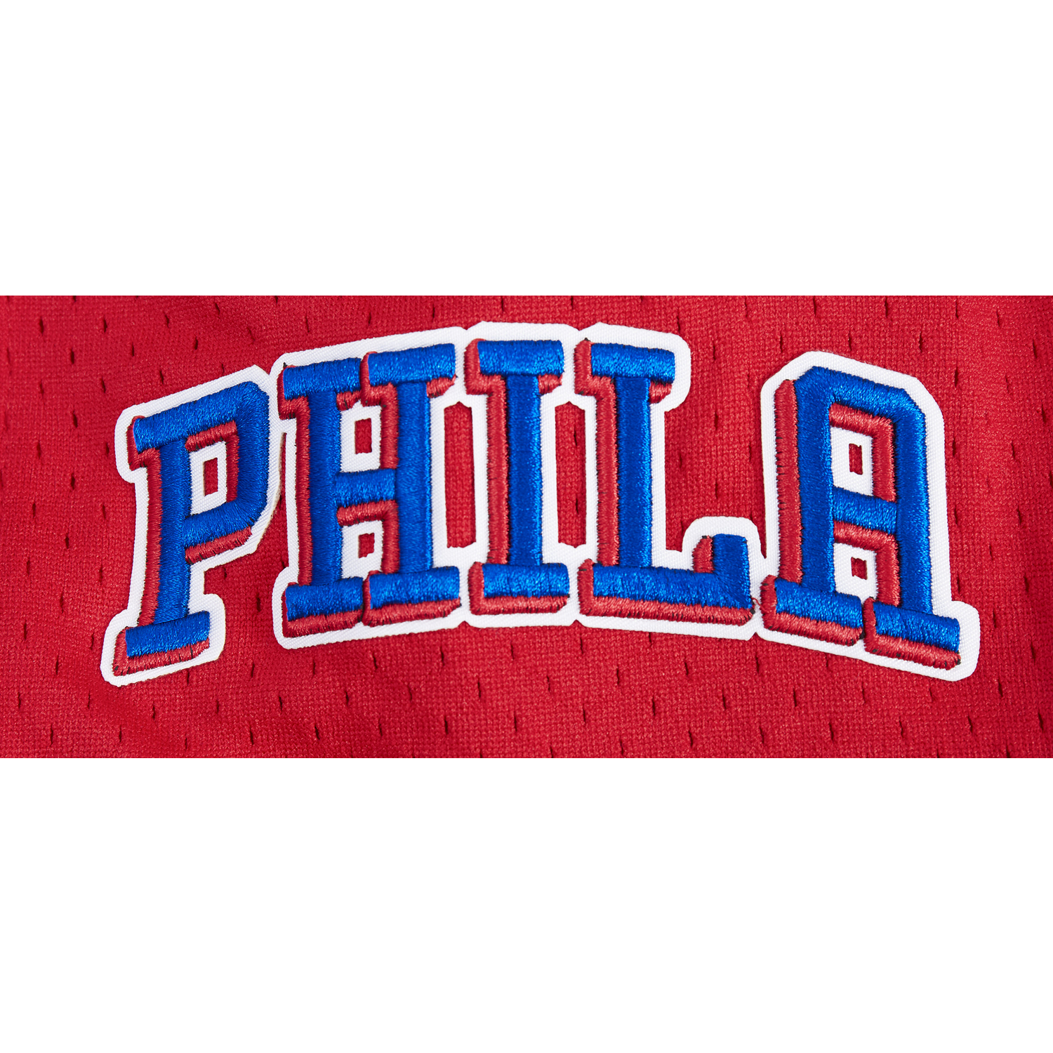Pro Standard 76ERS SCRIPT TAIL DK 2.0 SHORT - Men's - Royal Blue/Red
