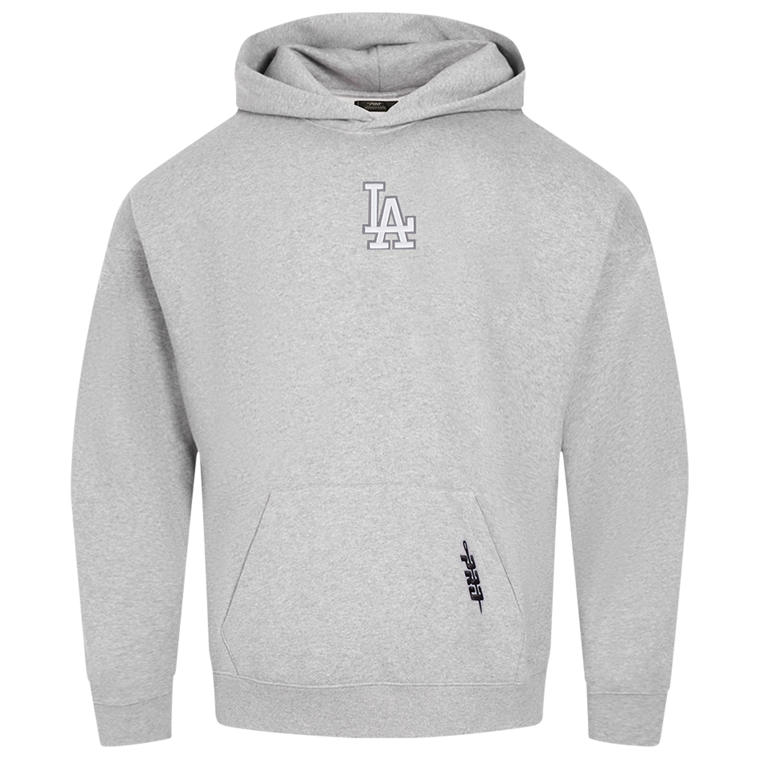 Pro Standard Dodgers Classic DS PO Hoodie - Men's - Grey/White