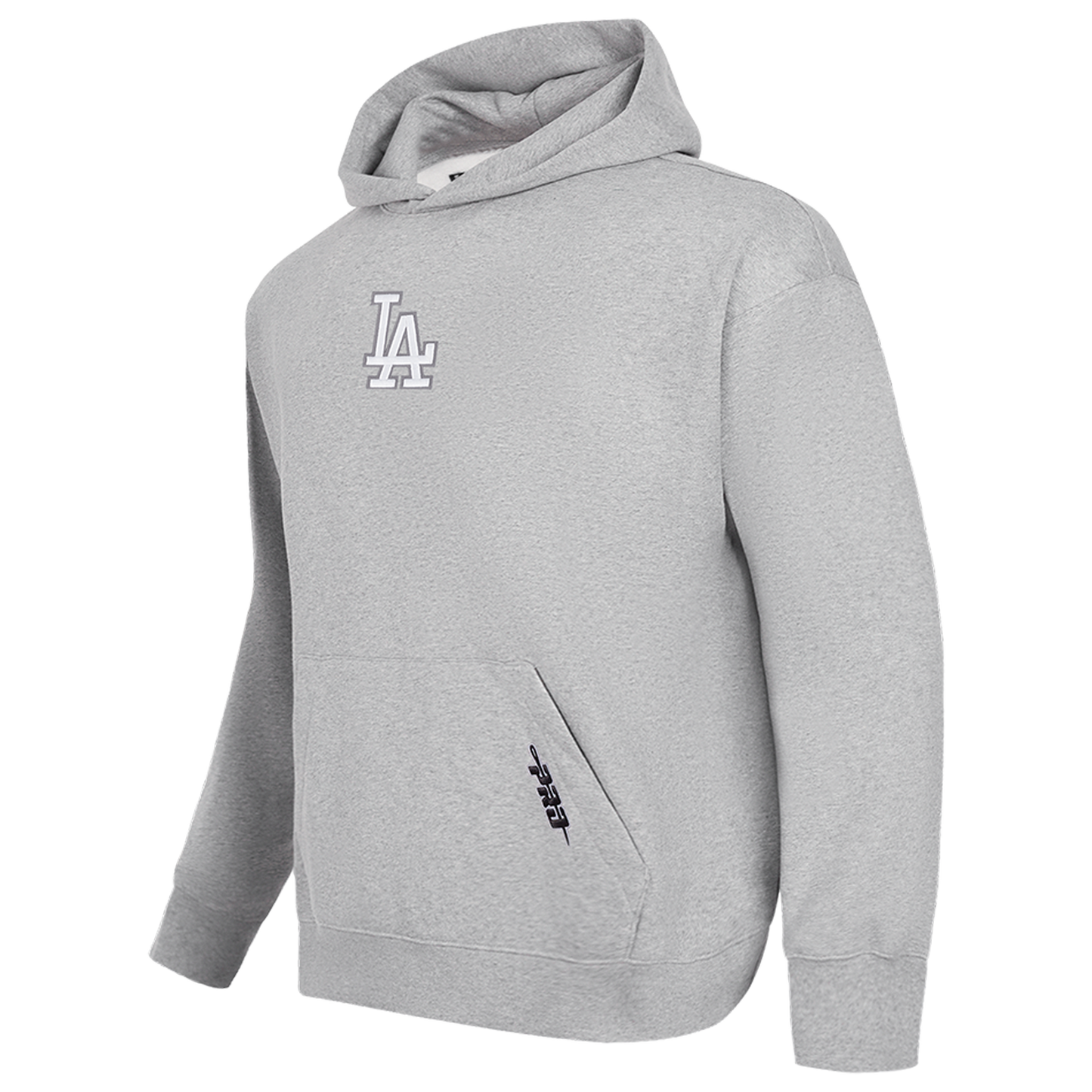 Pro Standard Dodgers Classic DS PO Hoodie - Men's - Grey/White