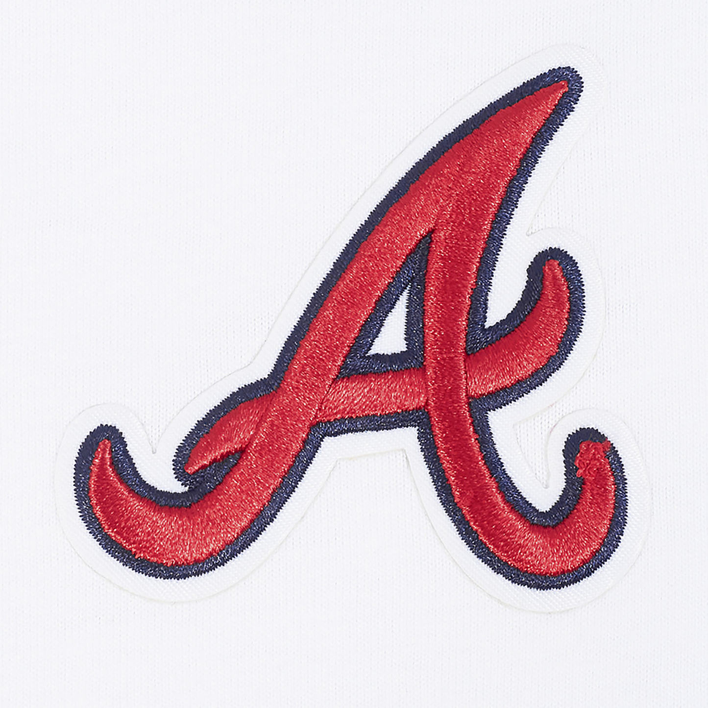Pro Standard Braves Classic DS T-Shirt - Men's - White/Navy