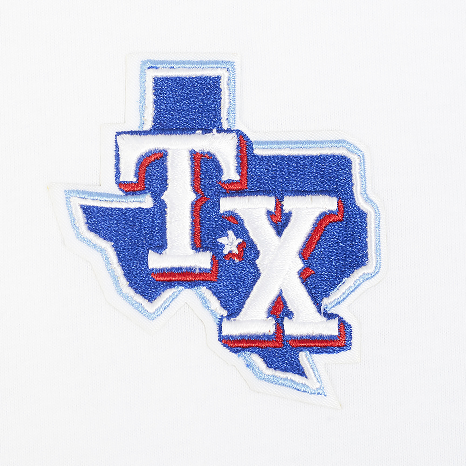 Pro Standard Rangers Classic DS T-Shirt - Men's - White/Navy