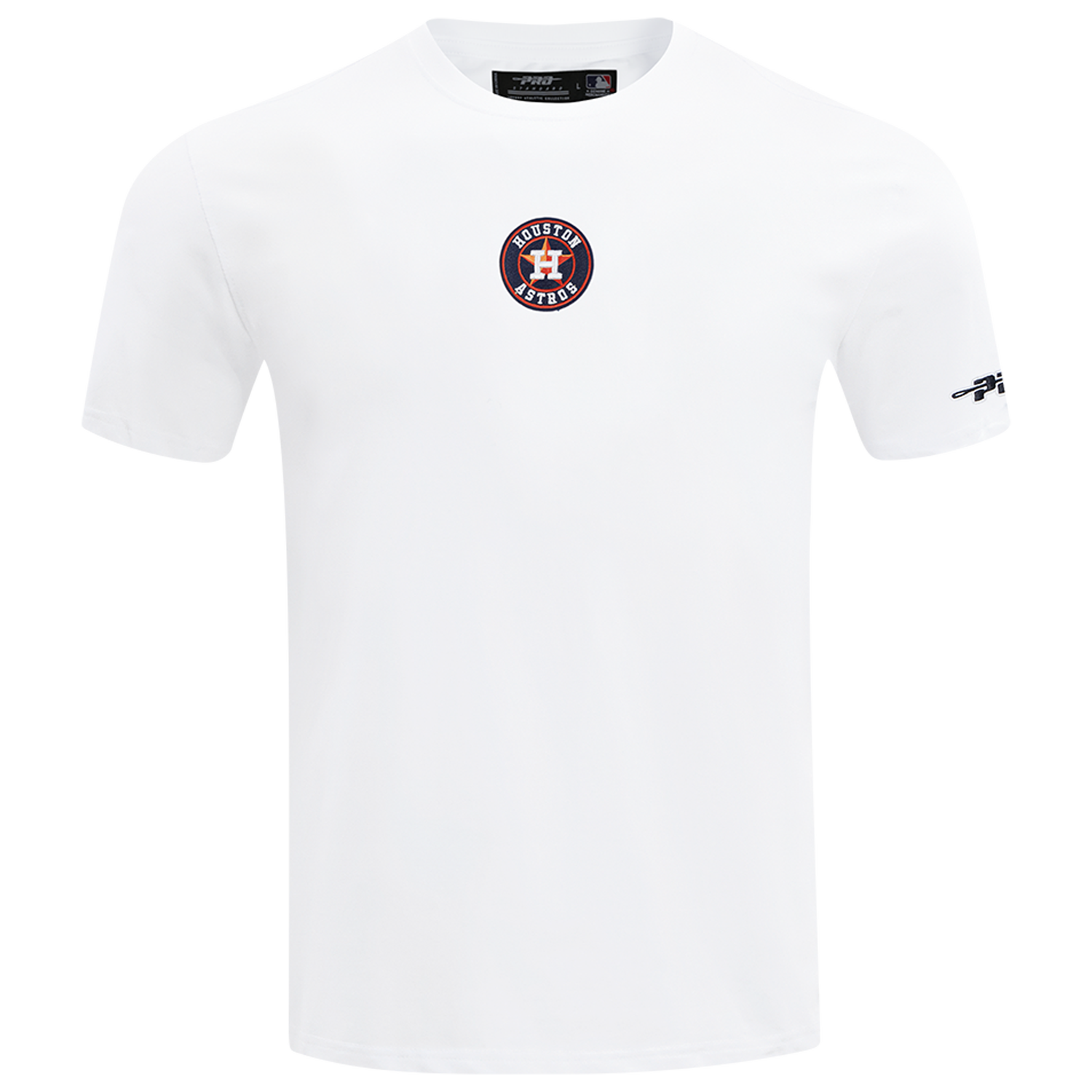 Pro Standard Astros Classic DS T-Shirt - Men's - White/Orange