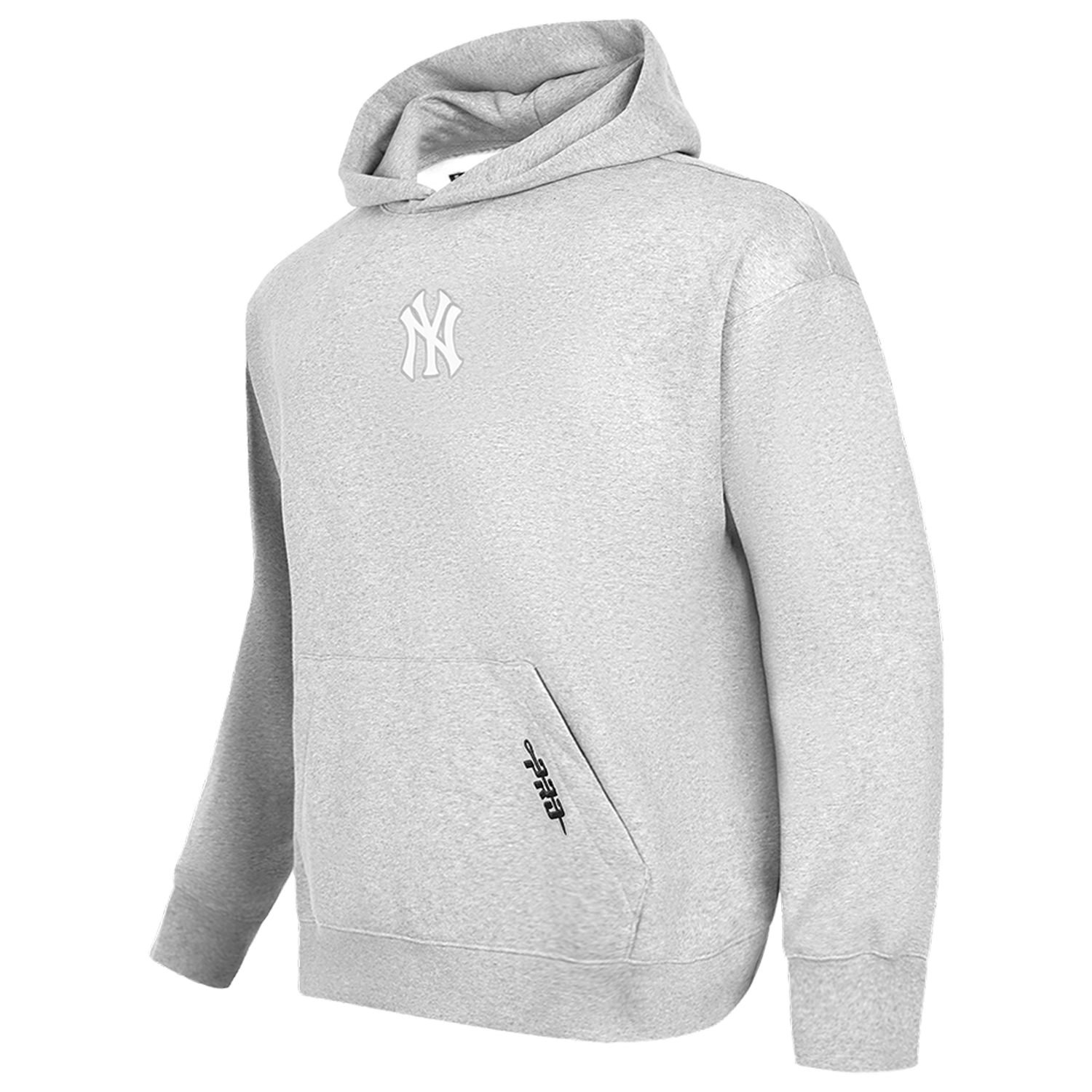 Pro Standard Yankees Classic DS PO Hoodie - Men's - Grey/White