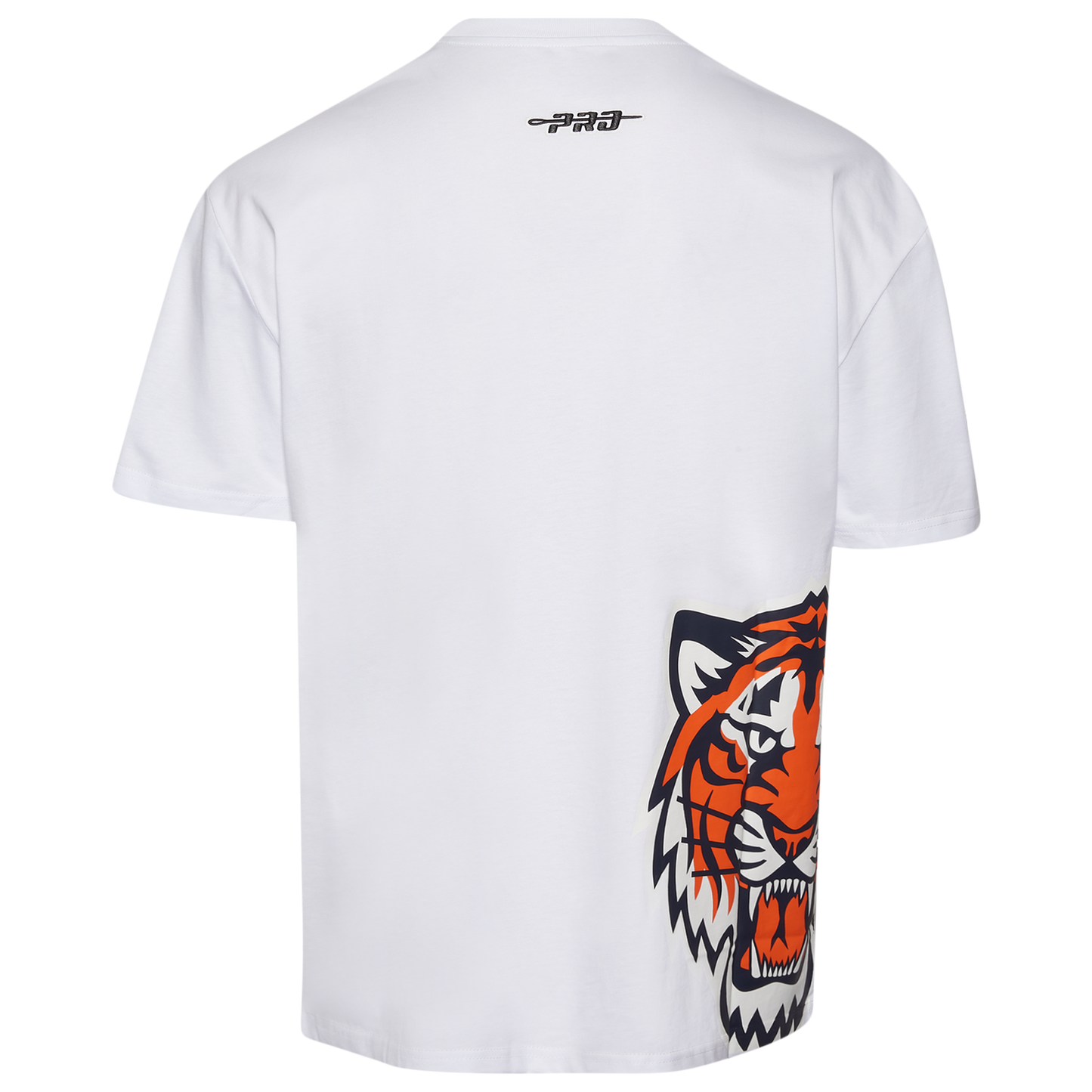 Pro Standard Tigers Living Large CJ Drop Shoulder T-Shirt - Men's - White/Orange