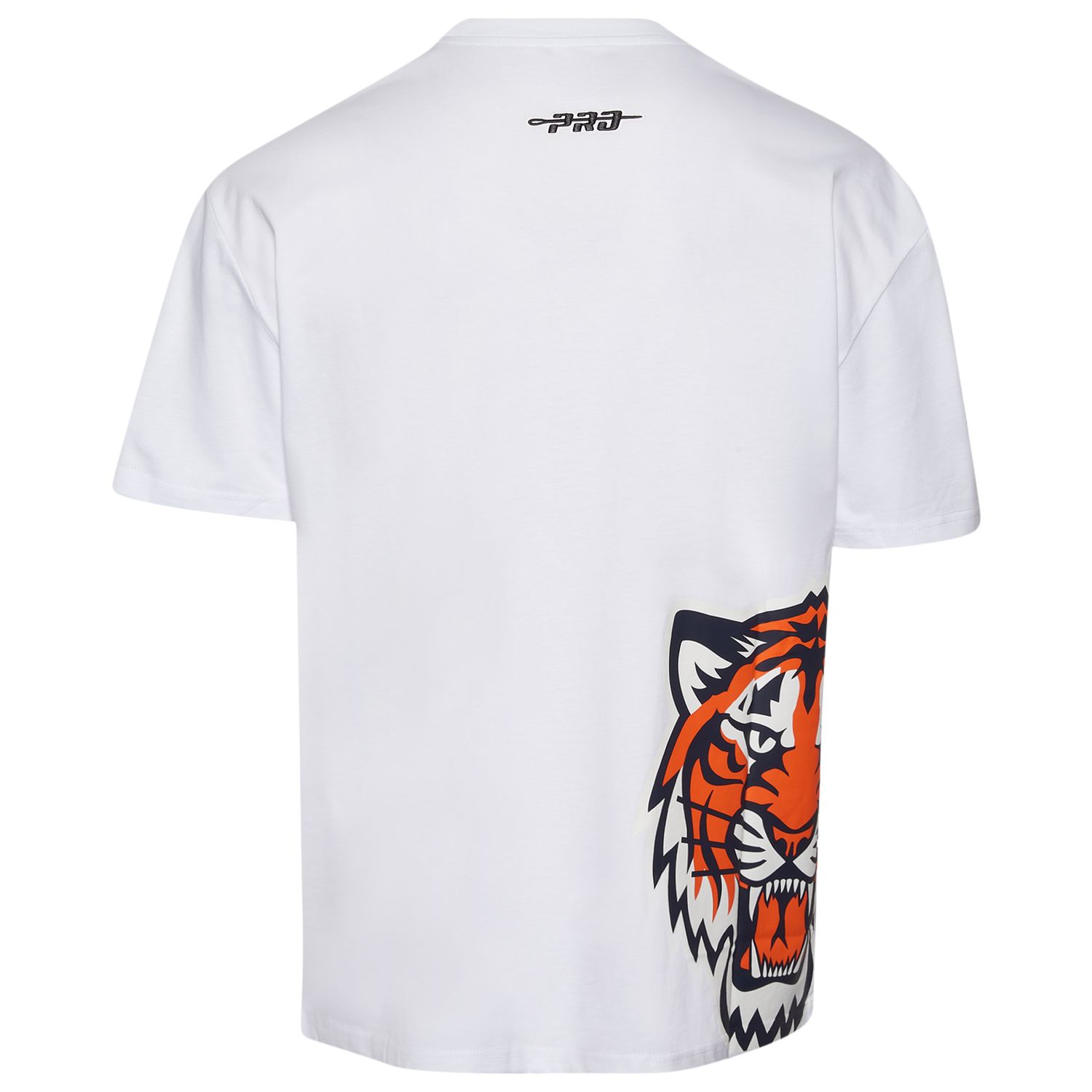 Pro Standard Tigers Living Large CJ Drop Shoulder T-Shirt - Men's - White/Orange