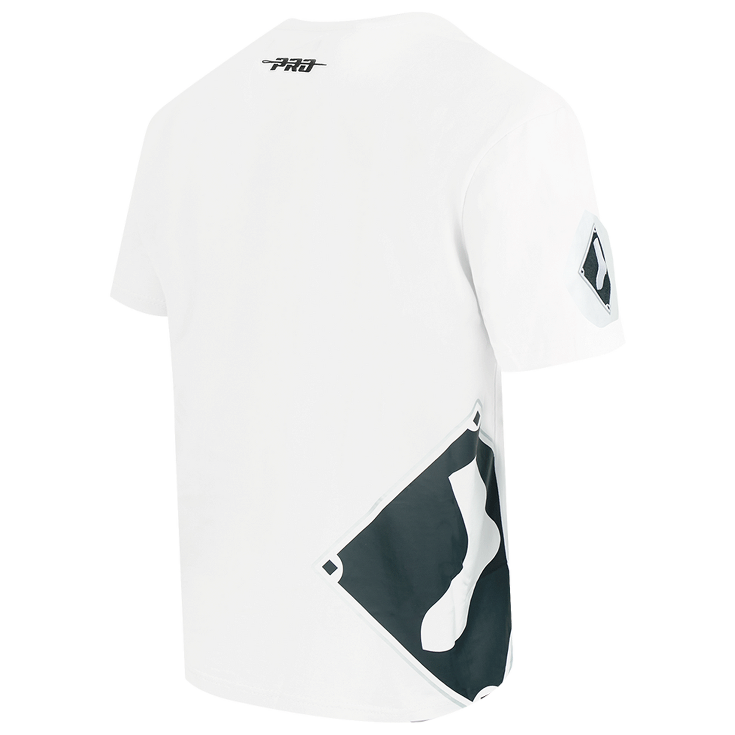 Pro Standard White Sox Living Large CJ Drop Shoulder T-Shirt - Men's - White/Black
