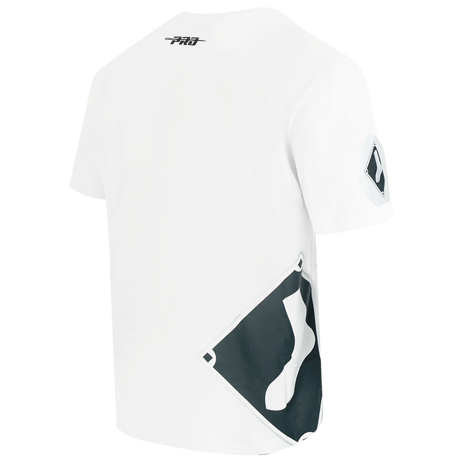 Pro Standard White Sox Living Large CJ Drop Shoulder T-Shirt - Men's - White/Black