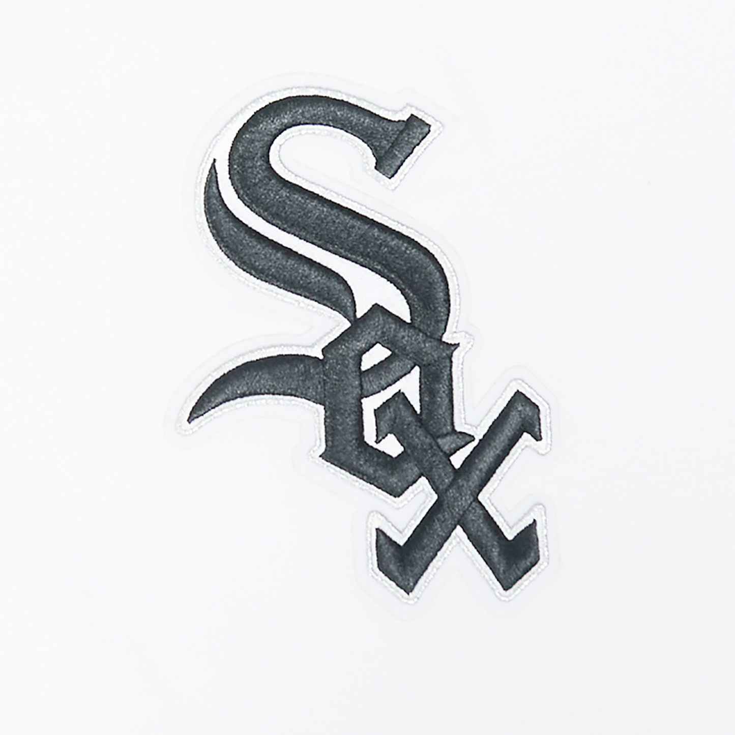 Pro Standard White Sox Living Large CJ Drop Shoulder T-Shirt - Men's - White/Black