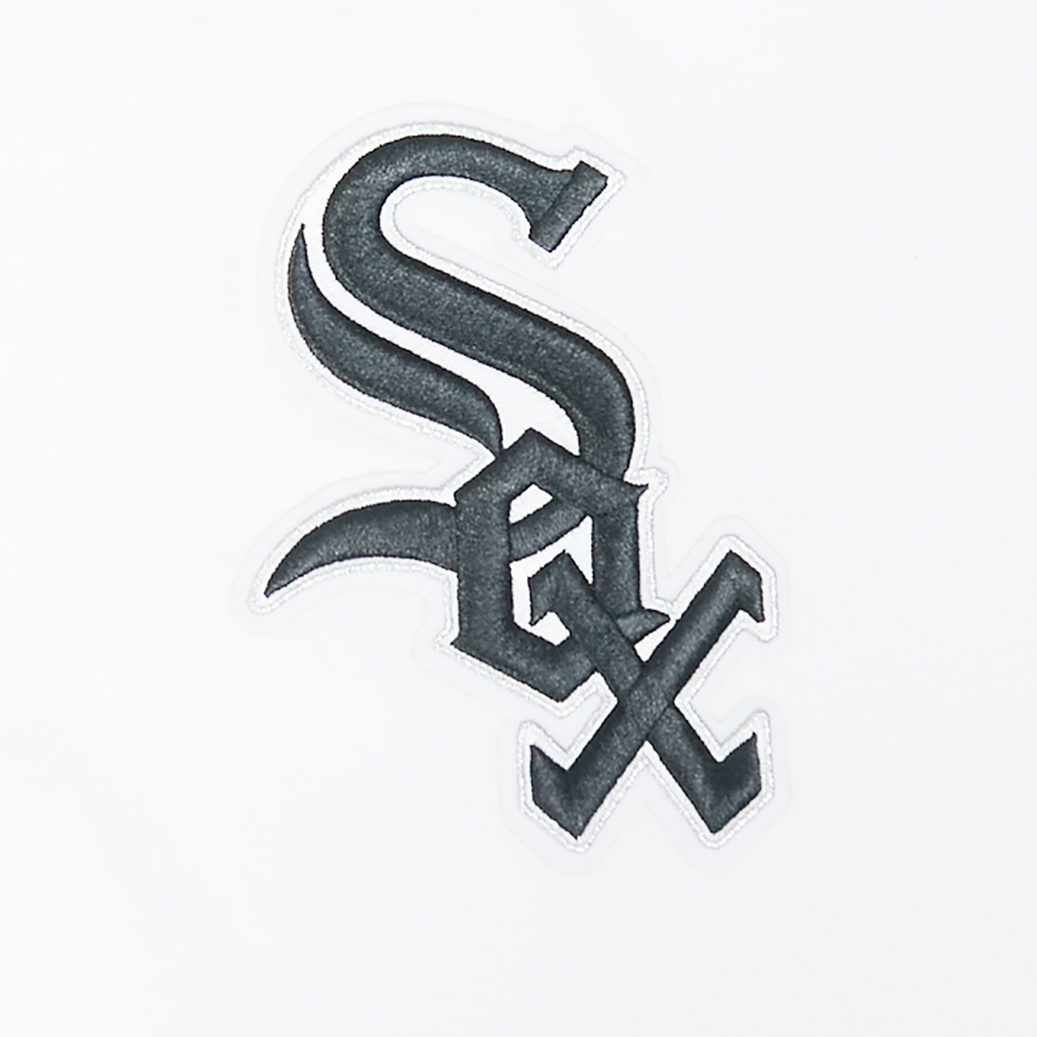 Pro Standard White Sox Living Large CJ Drop Shoulder T-Shirt - Men's - White/Black