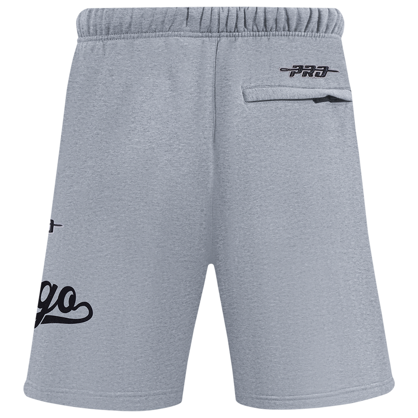 Pro Standard White Sox Living Large Fleece Shorts - Men's - Gray/Black
