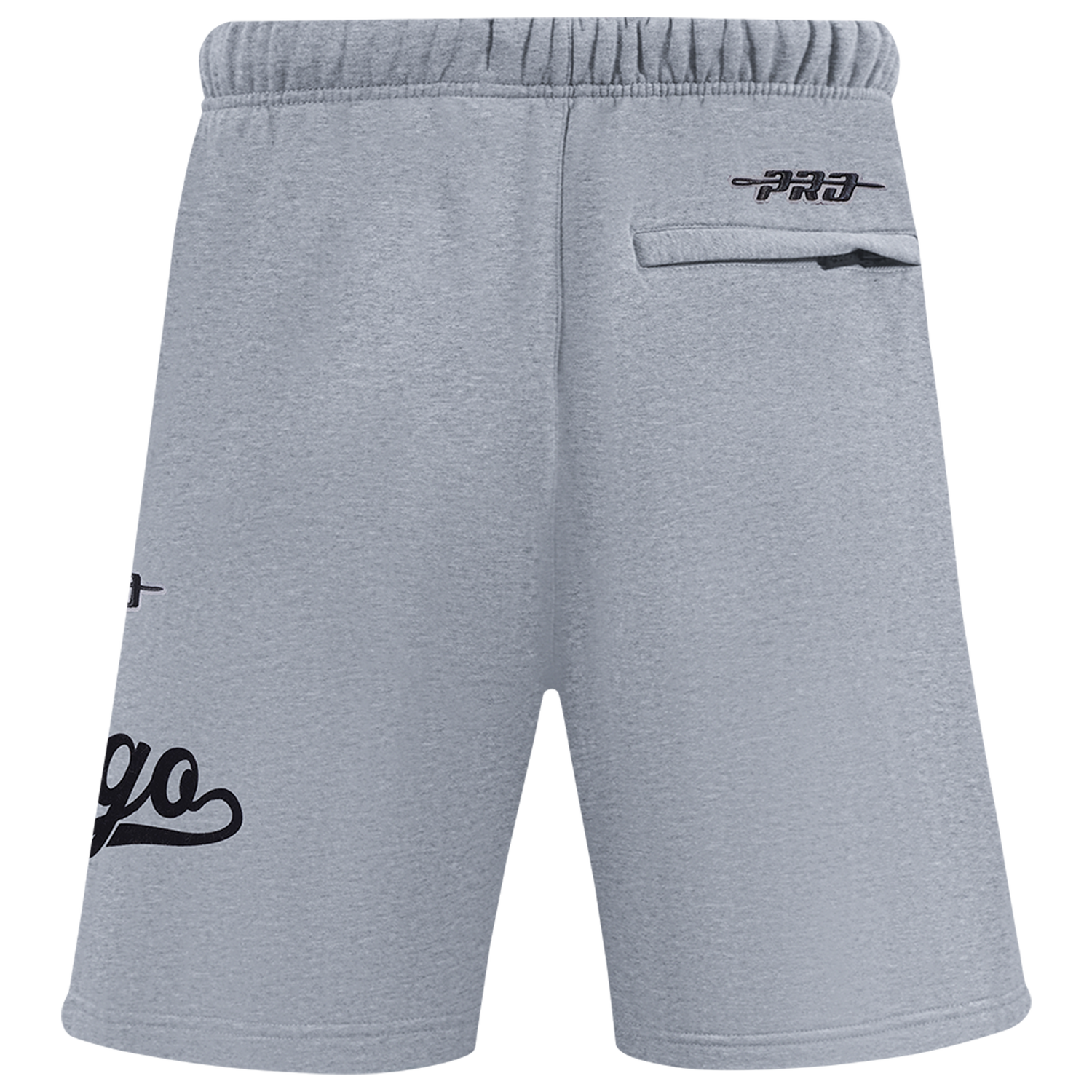 Pro Standard White Sox Living Large Fleece Shorts - Men's - Gray/Black