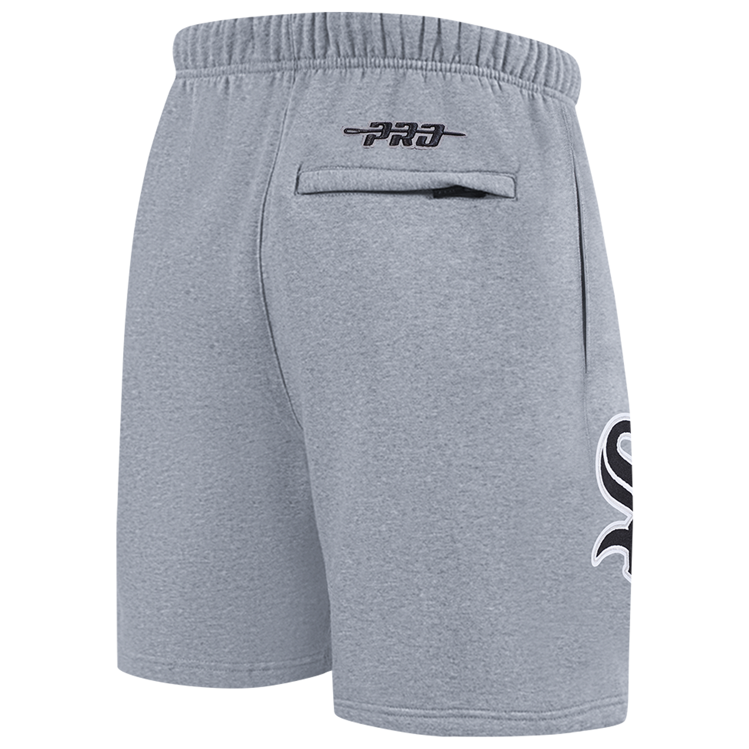 Pro Standard White Sox Living Large Fleece Shorts - Men's - Gray/Black