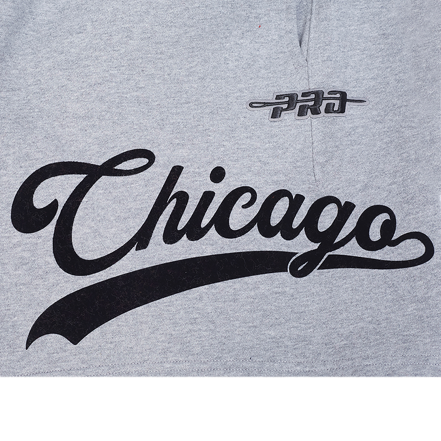Pro Standard White Sox Living Large Fleece Shorts - Men's - Gray/Black