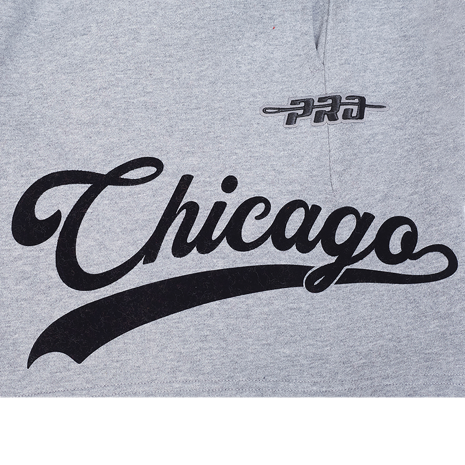 Pro Standard White Sox Living Large Fleece Shorts - Men's - Gray/Black