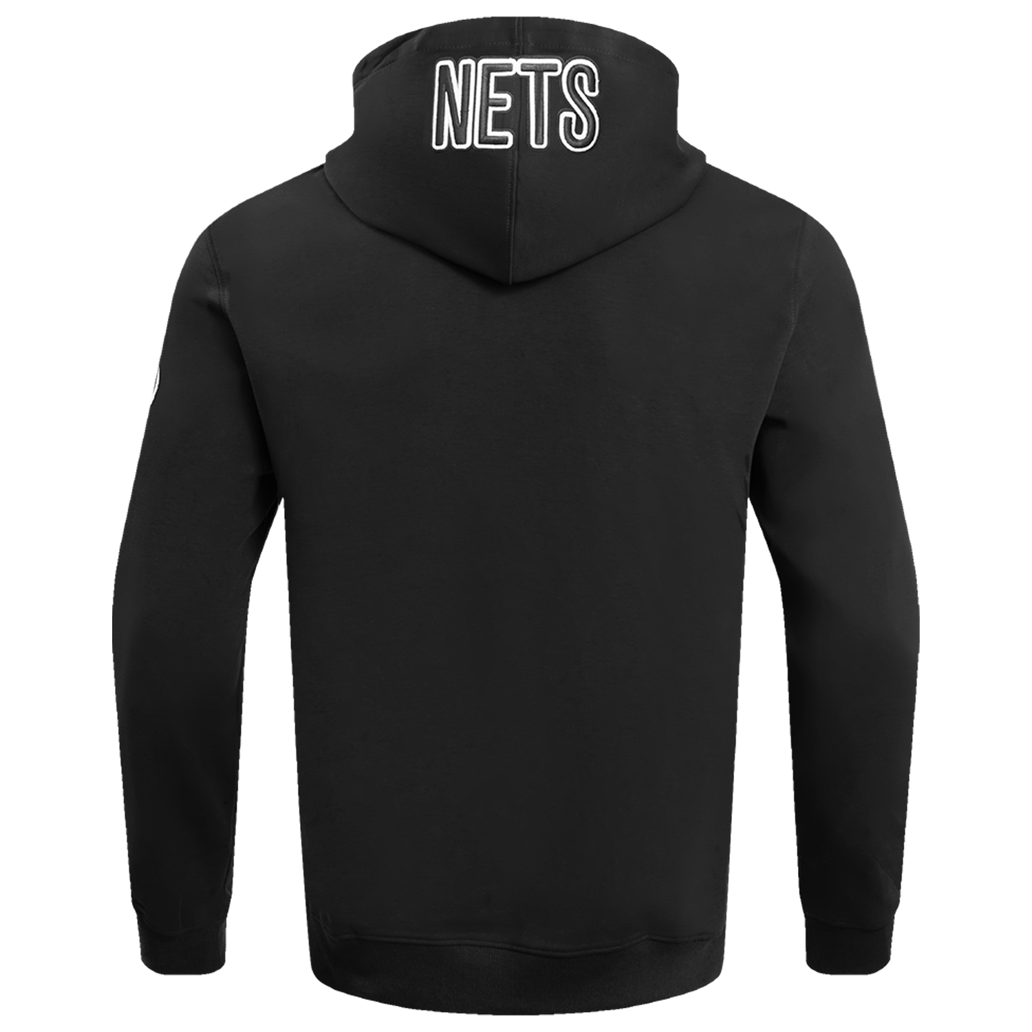Pro Standard NETS OLD ENGLISH FLC PO HOODIE - Men's - Black