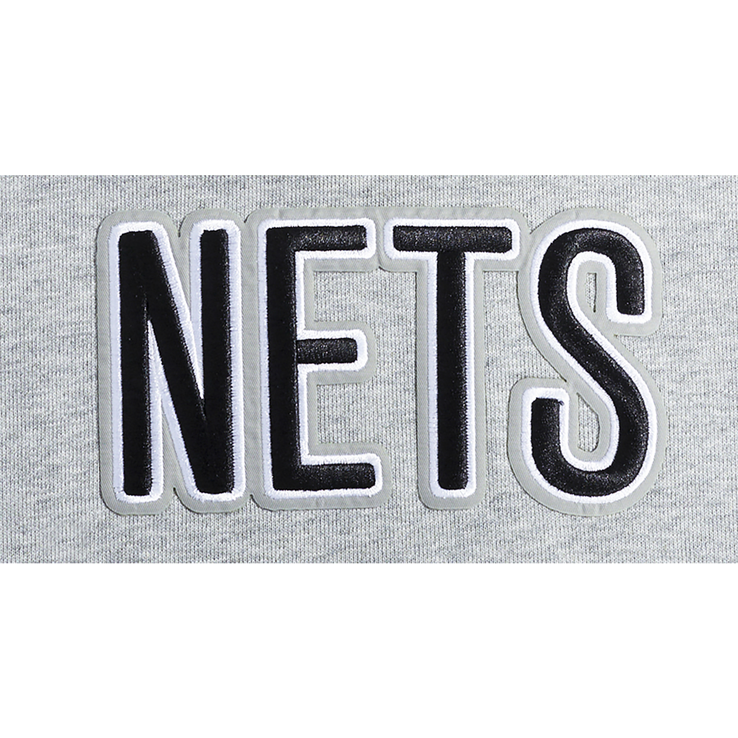 Pro Standard NETS OLD ENGLISH FLC PO HOODIE - Men's - Heather Grey