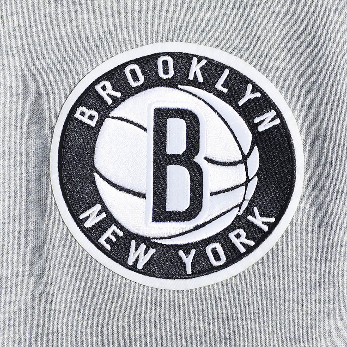 Pro Standard NETS OLD ENGLISH FLC PO HOODIE - Men's - Heather Grey